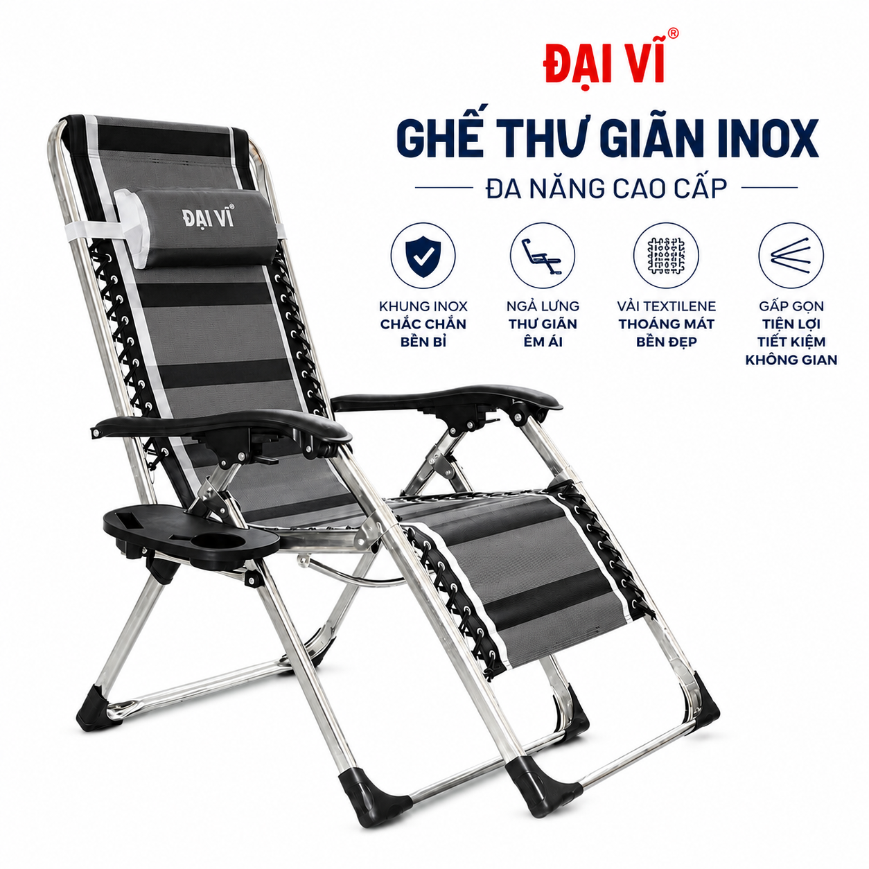 Ghế thư giãn đa năng cao cấp Đại Vĩ