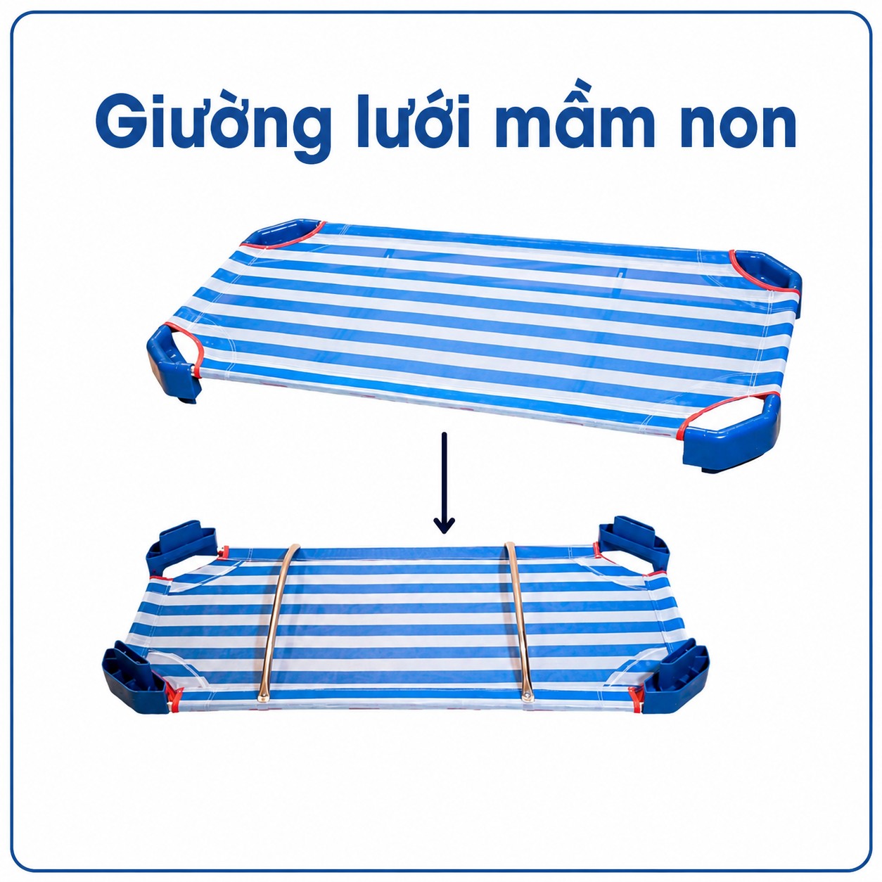 Giường lưới mầm non Đại Vĩ